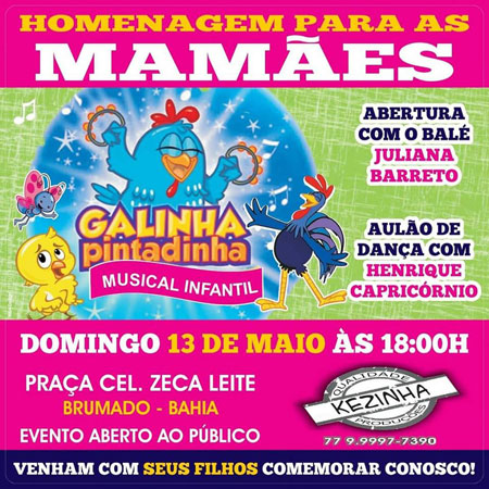 Kezinha Produções prepara grande festa em homenagem ao Dia das Mães em Brumado