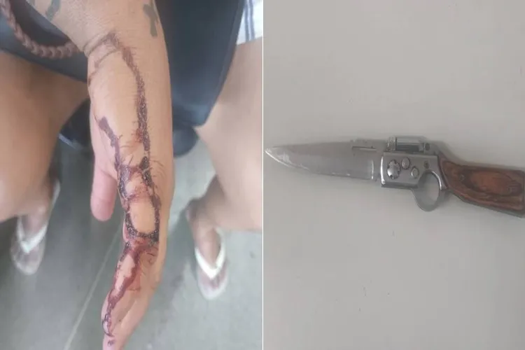 Guanambi: Suspeito de agredir ex com canivete é flagrado deitado na calçada da vítima e preso
