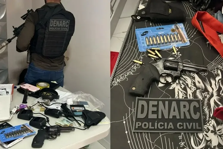 Suspeito de narcotráfico é preso com arma ilegal em Vitória da Conquista