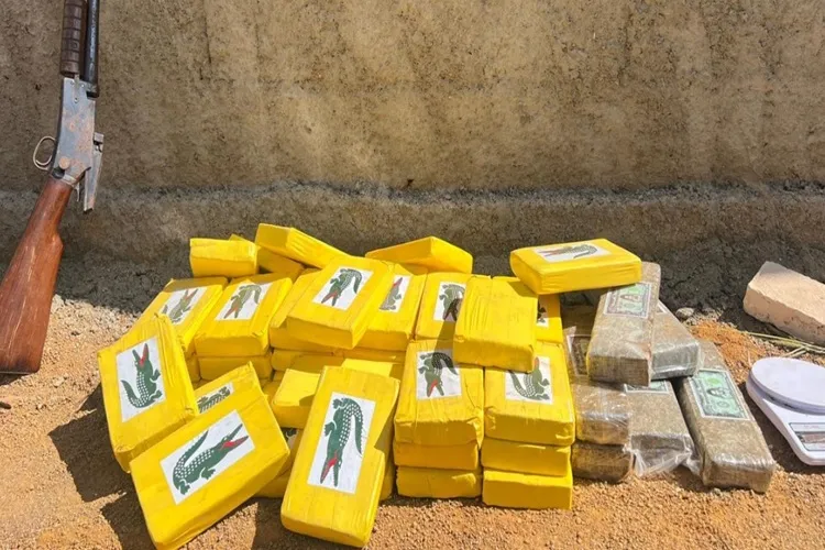 46 kg de drogas são apreendidos pela 78ª CIPM em Vitória da Conquista