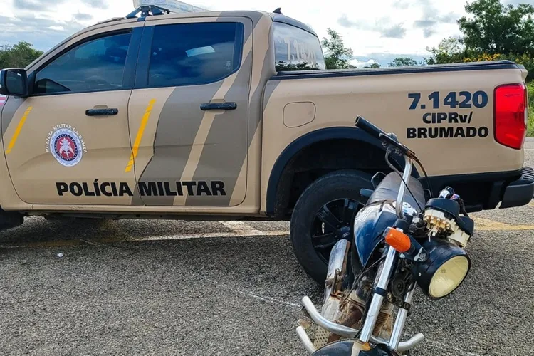 2ª CIPRv recupera motocicleta roubada na cidade de Condeúba