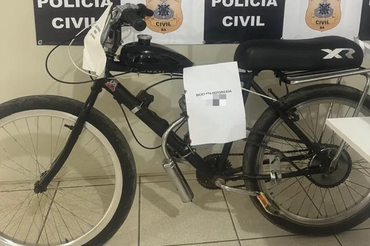 Polícia Civil recupera dinheiro e bicicleta elétrica após extorsão contra adolescente em Vitória da Conquista