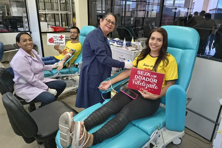 Ibipitanga: Equipe do Bem abastece banco de sangue do Hemoba em Brumado