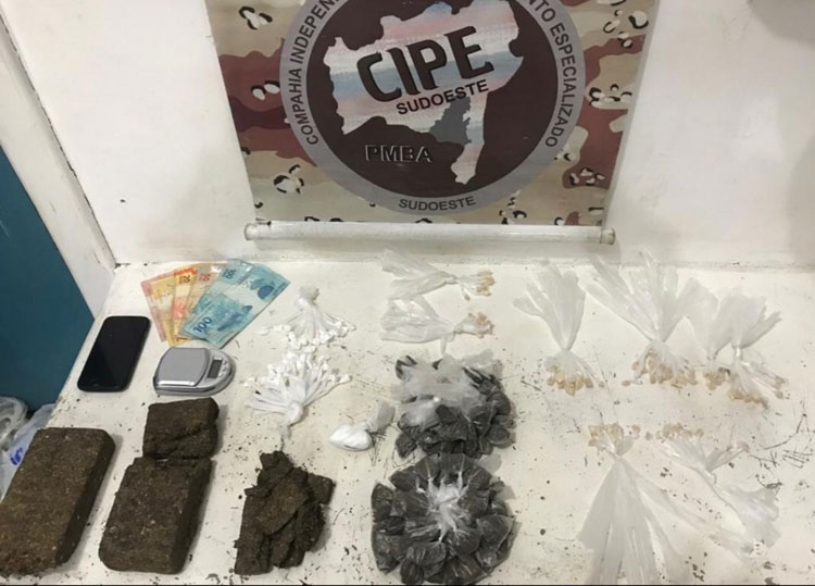 Homem é preso com drogas na cidade de Paramirim