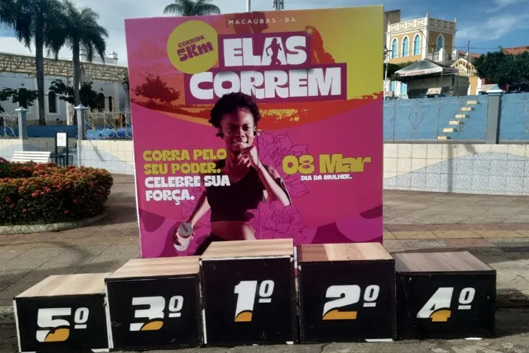 100 atletas participam de Corrida de Rua em celebração pelo Dia da Mulher em Macaúbas