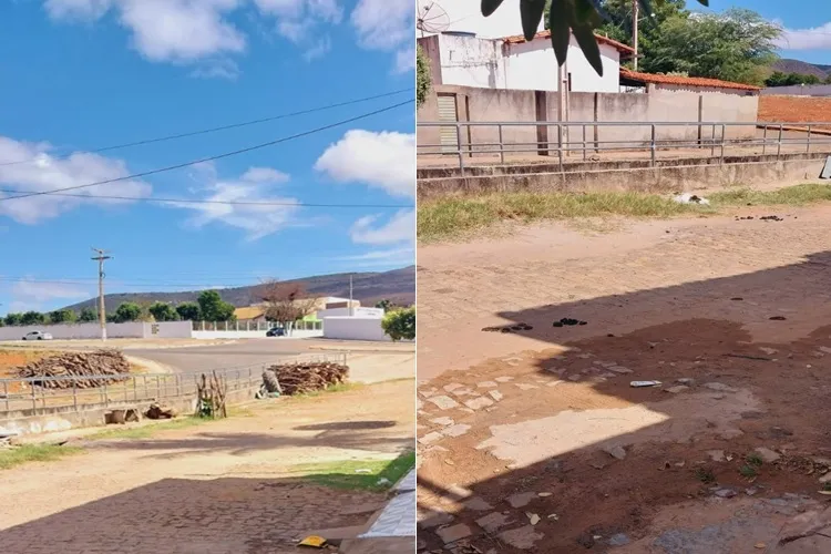 Carroceiro impede capina de rua para servir de pasto em Brumado