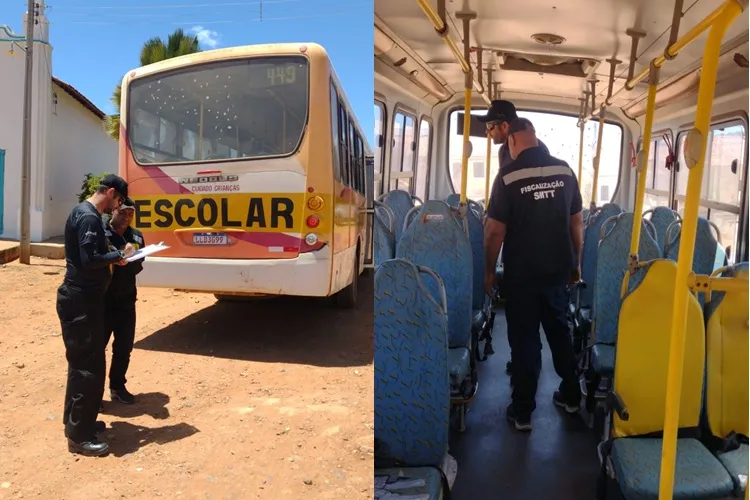 SMTT realiza segunda etapa da vistoria do transporte escolar em Brumado