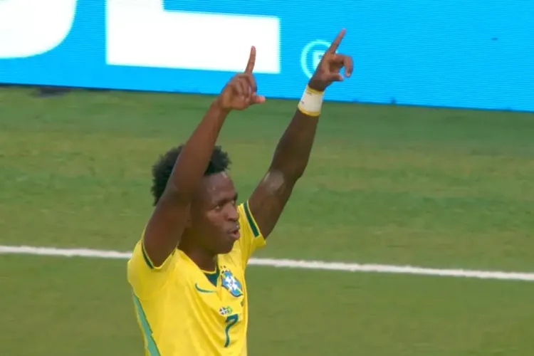 Vini Jr. brilha, Brasil bate a Escócia e confirma liderança do Grupo C