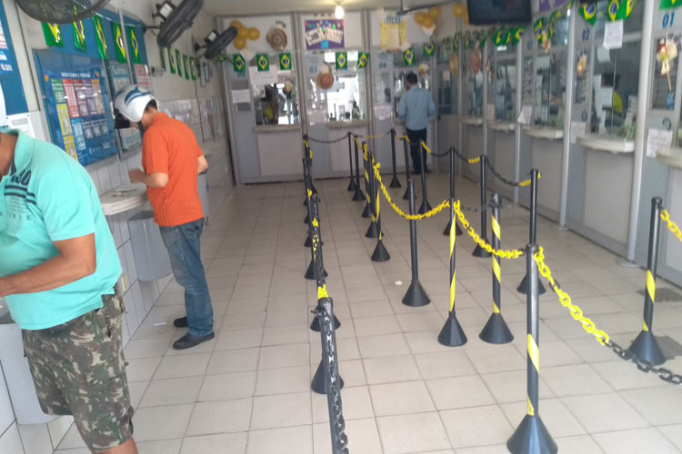 Brumado: Cai a demanda nas casas lotéricas após suspensão de pagamento de contas de energia