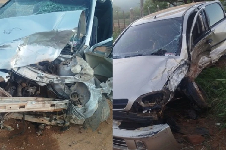 Três pessoas ficam feridas após colisão frontal na 'curva dos cinco' em Brumado