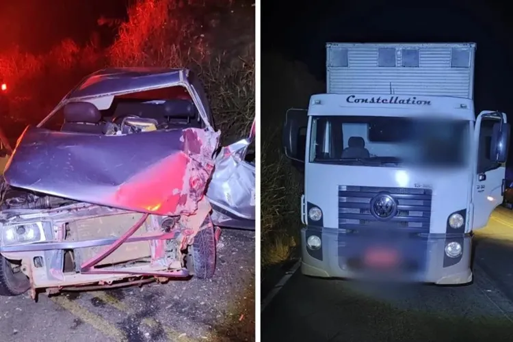 Acidente envolvendo dois veículos é registrado na BA-263 na Serra do Marçal