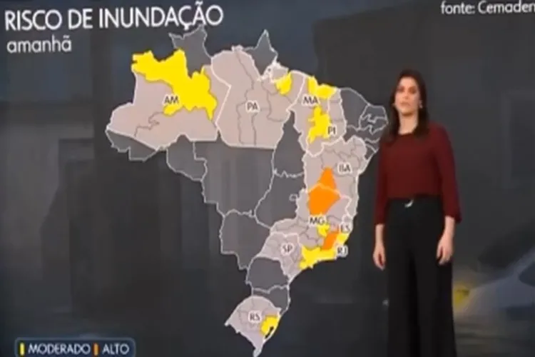 VÍDEO: Jornal Nacional alerta risco de inundação em Guanambi
