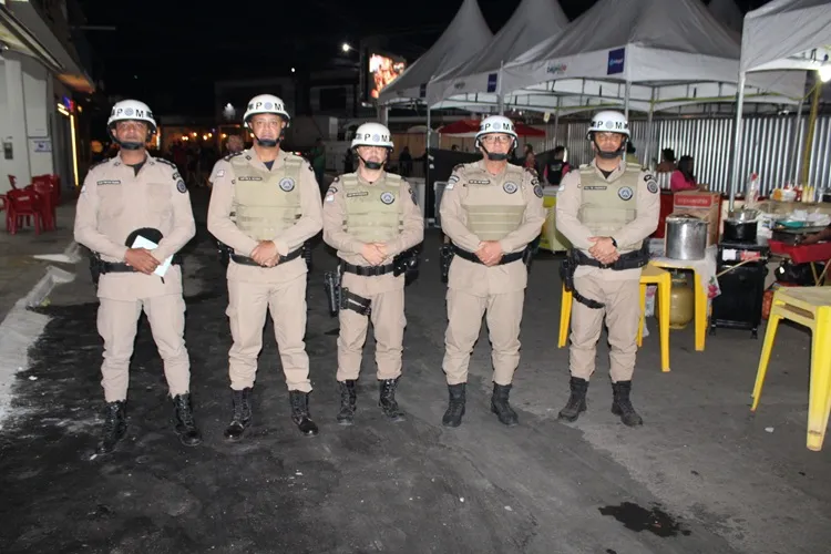 24º BPM reforça efetivo para garantir segurança durante o aniversário de Brumado