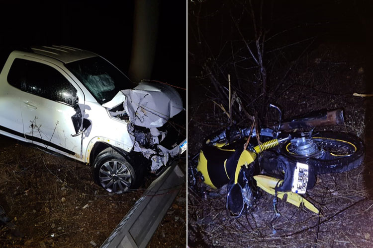 Jovem morre em colisão na BA-152 em Caturama e motorista foge sem prestar socorro