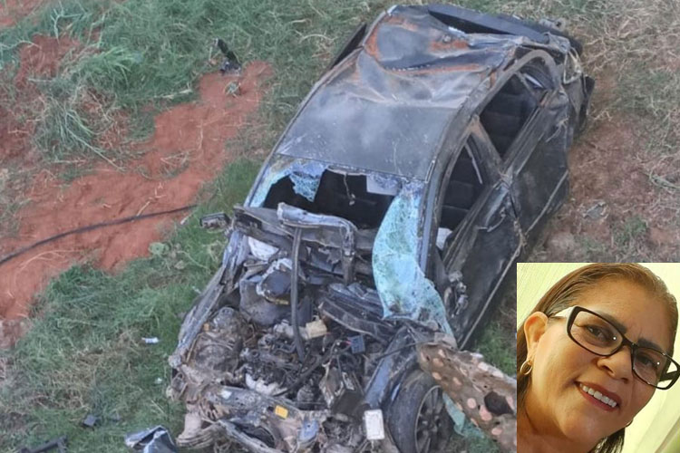 Macaúbas: Enfermeira morre em acidente a caminho de aniversário do filho