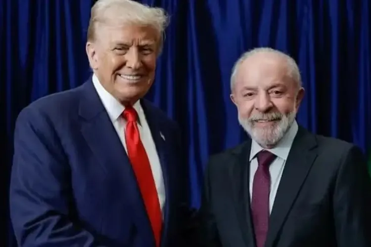 Lula e Trump se reúnem para discutir tarifaço e combinam visitas a Brasil e Estados Unidos