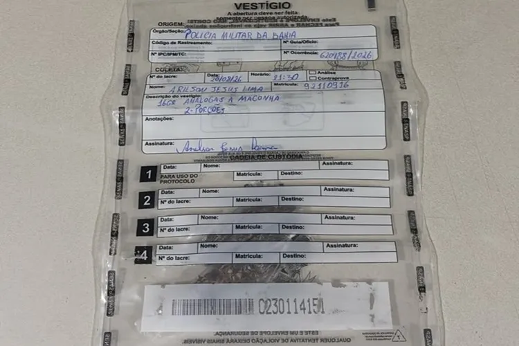Suspeito foge por matagal e deixa comparsa e maconha para trás em Bom Jesus da Lapa