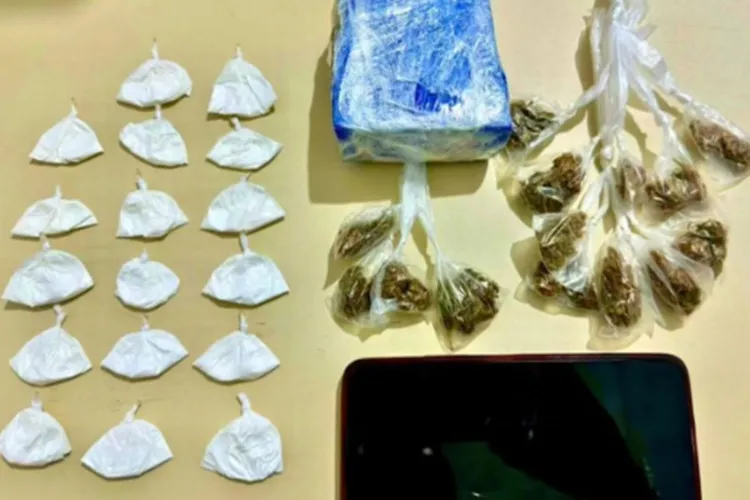 Cipe Sudoeste realiza prisão em flagrante por tráfico de drogas em Paramirim