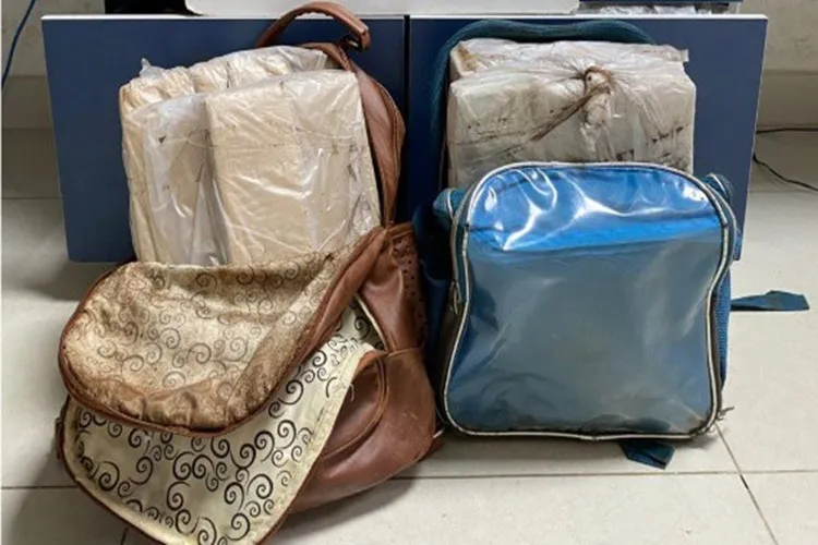 PRF apreende 18 kg de maconha durante abordagem a ônibus em Vitória da Conquista