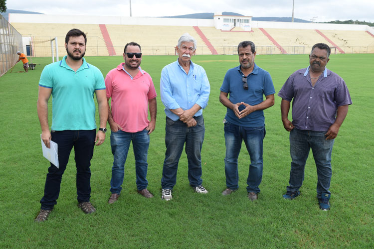 Estádio Gilberto Cardoso passará por manutenção antes do Campeonato Brumadense de Futebol 2018