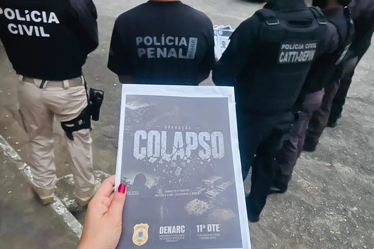 Operação Colapso: Polícia Civil mira tráfico de drogas em Jequié e região