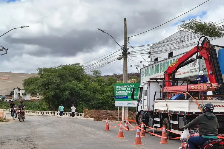 Avanço nas obras da Ponte do São Félix exige adequação na rede elétrica de Brumado