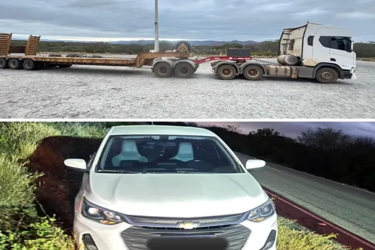 Carro sai da rodovia para evitar acidente entre Brumado e Dom Basílio