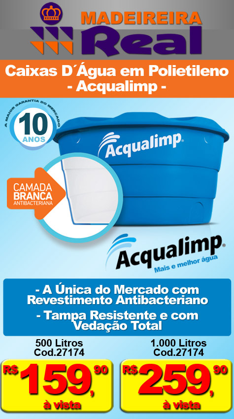 Produto inovador para armazenamento de água chega a Brumado