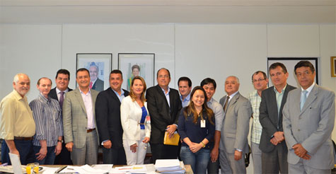 Marquinho Viana participa do anúncio da barragem da Casa Branca