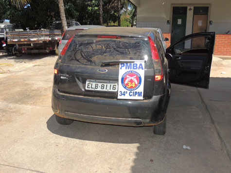 Carro roubado em São Paulo é recuperado em Brumado