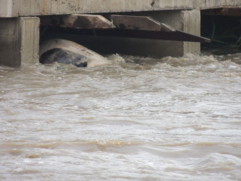 Brumado: Rio do Antônio transborda e provoca vários alagamentos