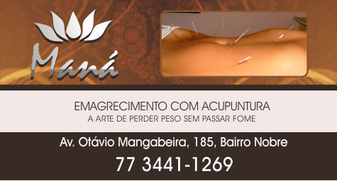 Clínica Maná: Emagrecimento com acupuntura