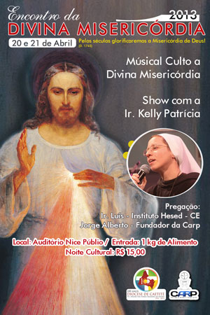 Igreja Católica promove encontro da Divina Misericórdia em Brumado