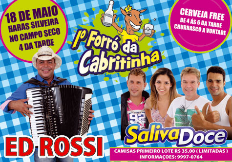 Forró da Cabritinha neste sábado (18) no Haras Silveira em Brumado