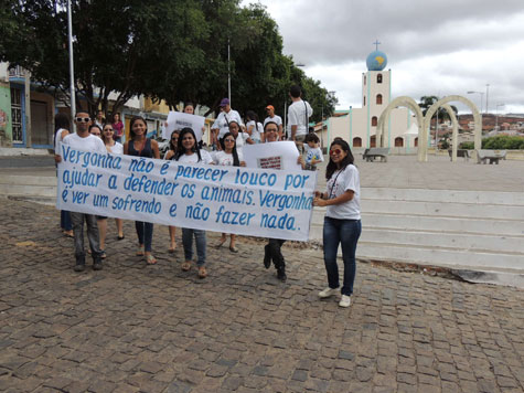 Marcha Nacional da Defesa Animal em Brumado