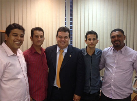 Marquinho Viana participa do anúncio da barragem da Casa Branca