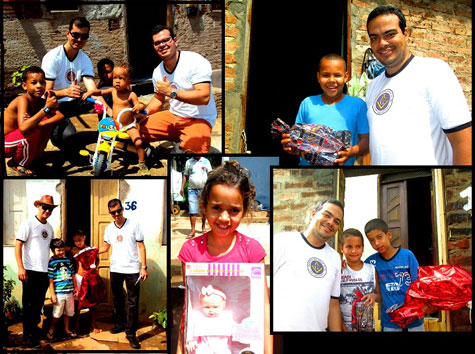 Brumado: Loja Maçônica Manoel Carvalho entregou presentes neste Natal