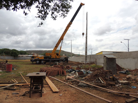 Brumado: Reforma do Estádio dos Prazeres em ritmo intenso