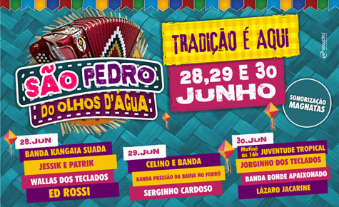 Brumado: Três dias de festa no São Pedro dos Olhos d?Água