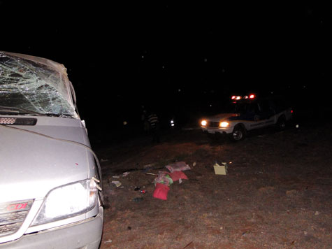 BR-030: Família sofre acidente antes de chegar em Caculé para velório