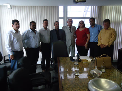 SSP recebe vereadores de Brumado a pedido do governador Jaques Wagner