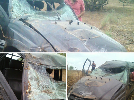 Empresário de Brumado sofre acidente automobilístico em Espinosa (MG)