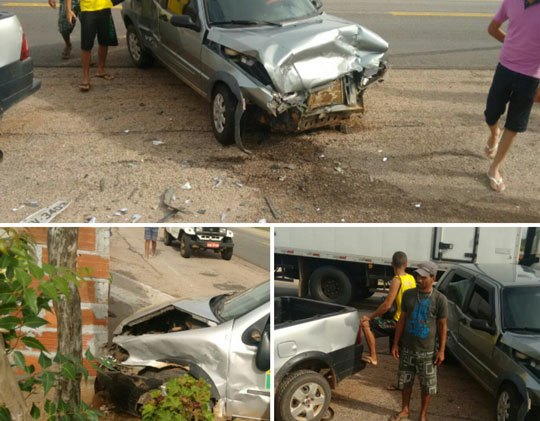 Colisão entre veículos deixa dois feridos na BR-030 em Brumado