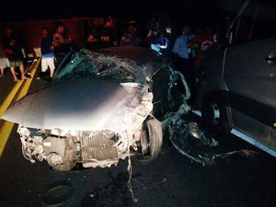 Caculé: Cinco pessoas morrem em acidente na BR-135, próximo a Corinto-MG