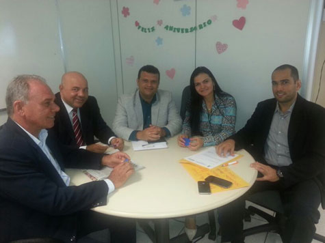 Aguiberto participa de importantes reuniões no Ministério da Saúde