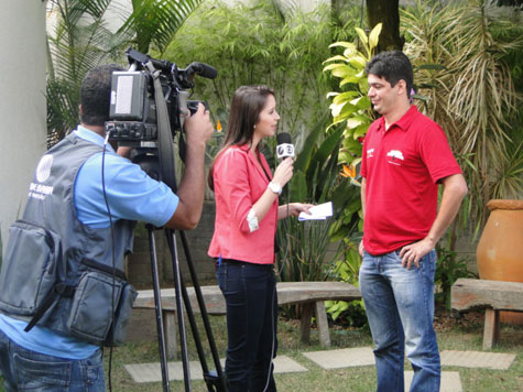 Organizador da Corrida Ecológica é entrevistado pela TV Sudoeste