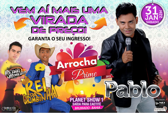 Brumado: Arrocha Prime terá nova virada de preço