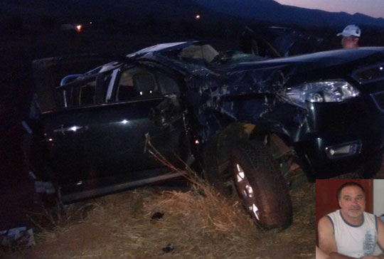 Empresário conquistense morre e três pessoas ficam feridas na BA-142 em Ituaçu