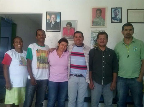 Aldenes Meira recebe apoio de sindicalistas na Chapada Diamantina