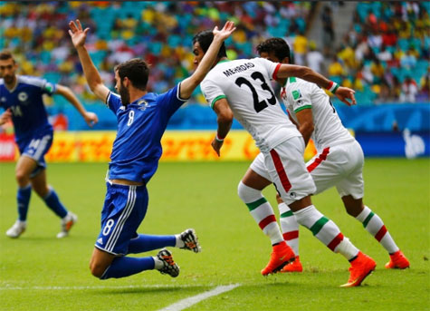 Irã deixa vaga escapar e é derrotado pela Bósnia